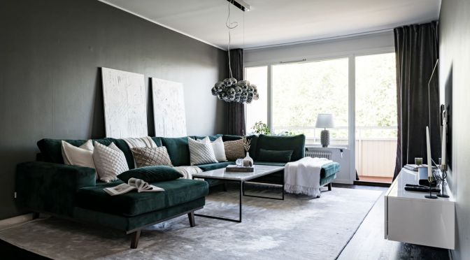 Décoration design pour un appartement de deux-pièces — Planète Déco