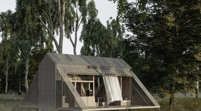 Une mini maison autosuffisante de 17m2 extensible (avec plan) — Planète Déco